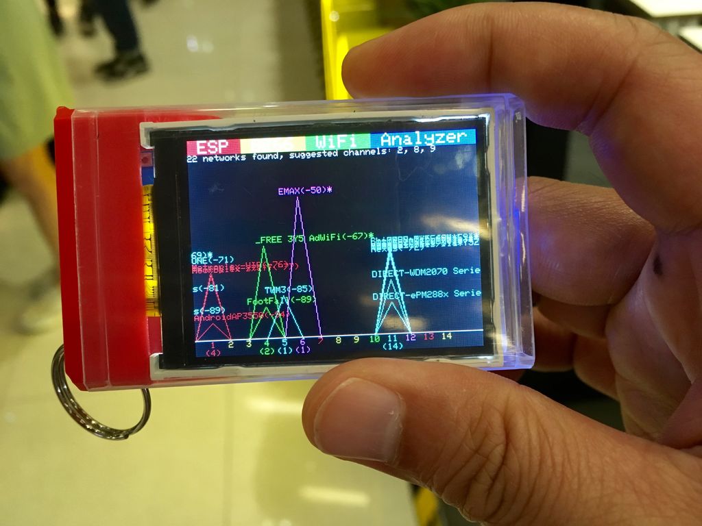 Портативный WiFi-анализатор своими руками: программируем плату ESP8266