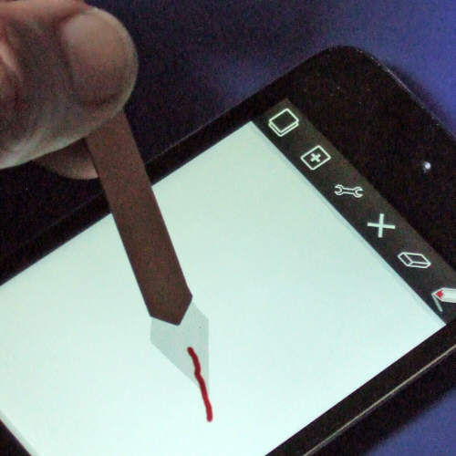 Создайте прозрачный резиновый стилус для смартфона своими руками