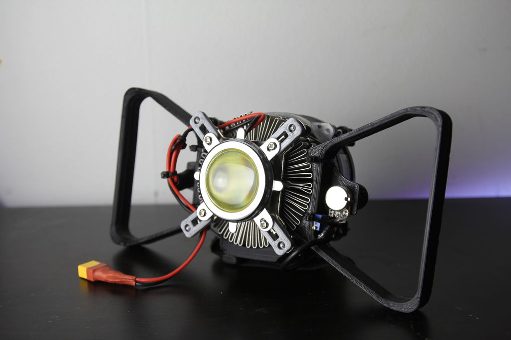 Самодельный светодиодный фонарик на 1.5 Вт с литий-ионным аккумулятором
